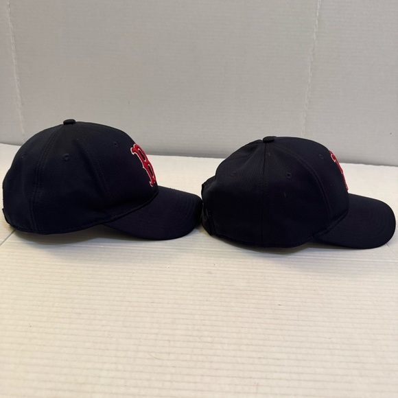 Boston Red Sox Hat Cap Strap Back Blue OC Sports One Size Adjustable - Picture 6 of 8